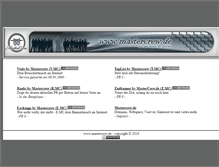 Tablet Screenshot of mastercrew.de